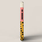 Cheetah & Peach | PATTERN 04: The Retro Edition iPhone Case Gallery Image 2