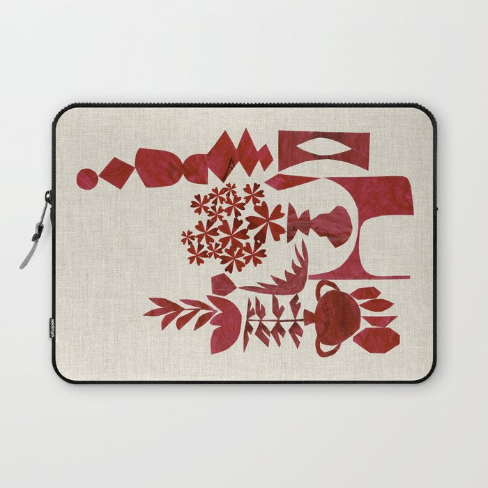 Crimson Window Sill Laptop Sleeve Gallery Image 1