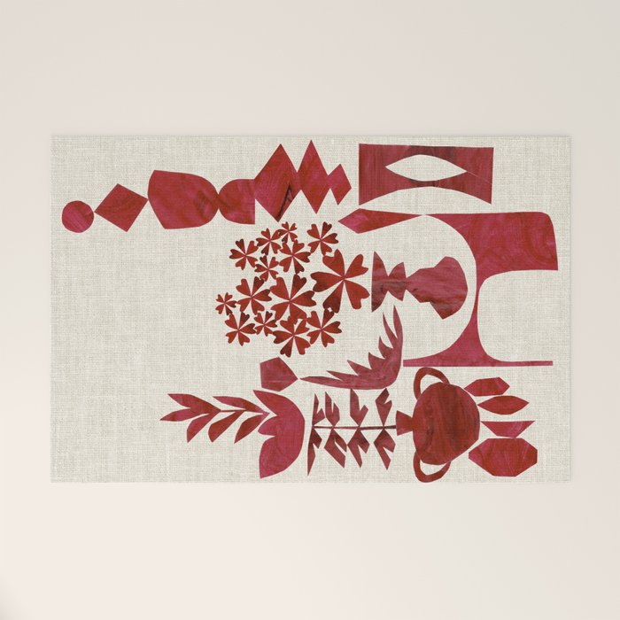 Crimson Window Sill Welcome Mat Gallery Image 1