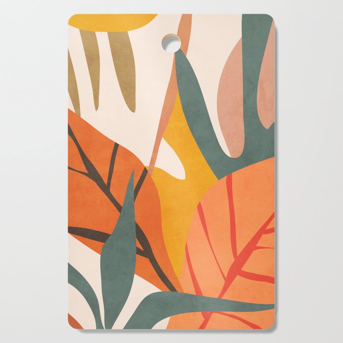 Abstract Art Jungle 5 Cutting Board Gallery Image 1