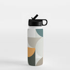 Mid Century Geometric 12 Water Bottle Gallery Image 1