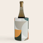 Mid Century Geometric 12 Wine Chiller Gallery Image 1
