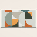 Mid Century Geometric 12 Desk Mat Gallery Image 3