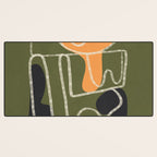 Organic Minimalist Layers 7 Desk Mat Gallery Image 3