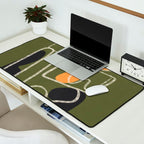 Organic Minimalist Layers 7 Desk Mat Gallery Image 2