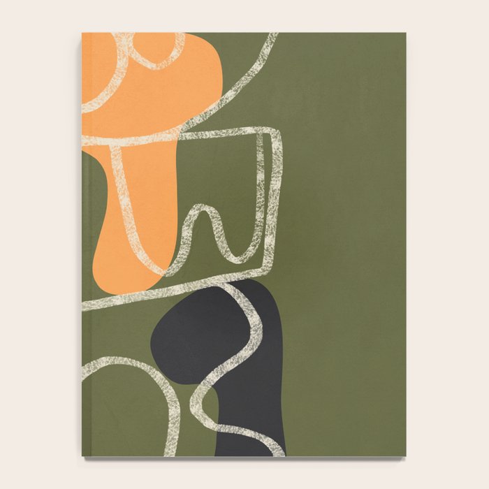 Organic Minimalist Layers 7 Notebook Gallery Image 4