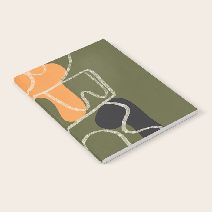 Organic Minimalist Layers 7 Notebook Gallery Image 2
