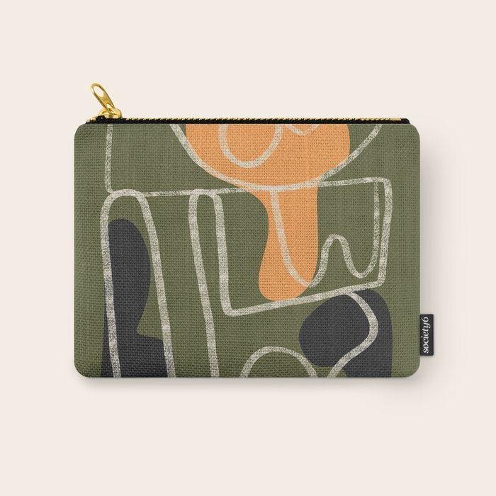 Organic Minimalist Layers 7 Carry All Pouch Gallery Image 1