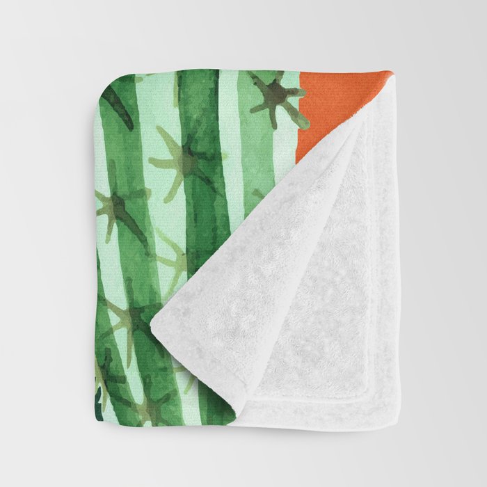 Cactus Garden 2 Throw Blanket Gallery Image 3