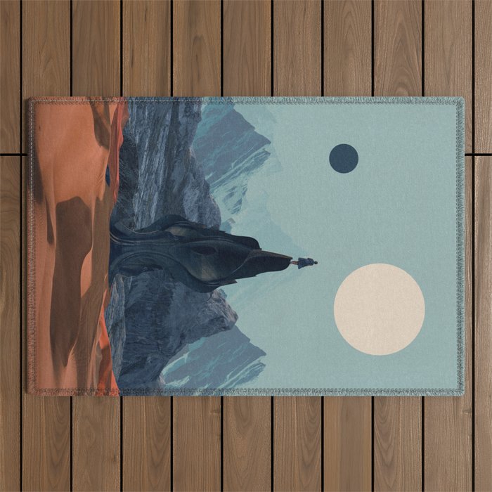 Dreaming of Your Return Outdoor Rug Gallery Image 1