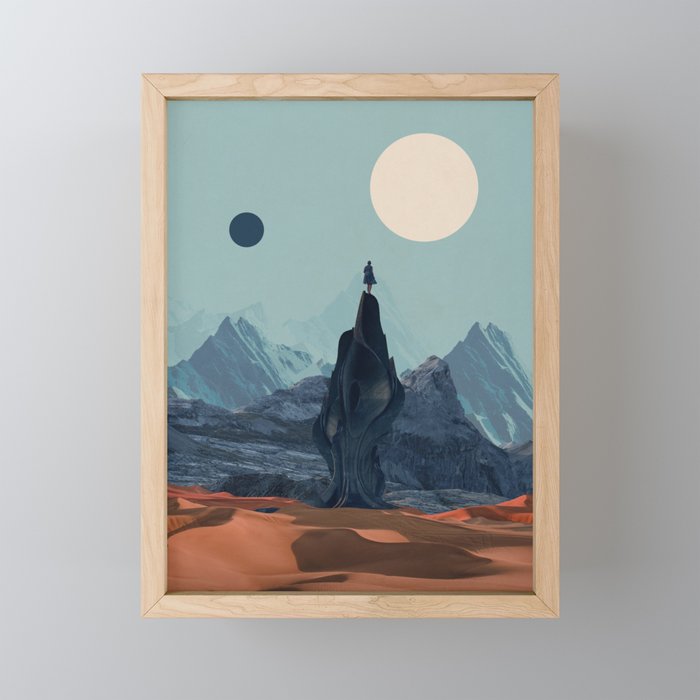 Dreaming of Your Return Mini Art Print Gallery Image 1