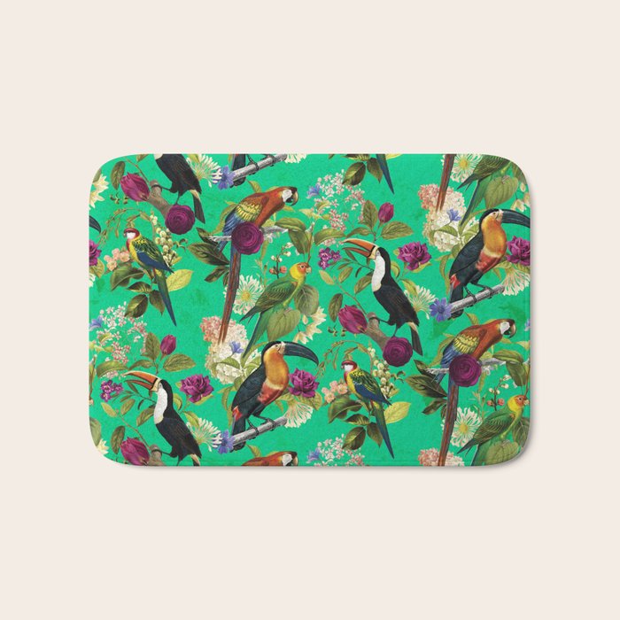 Toucan Jungle Bath Mat Gallery Image 1