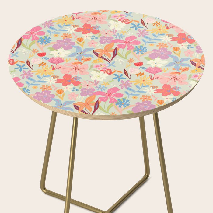 Modern Flowers Side Table Gallery Image 2