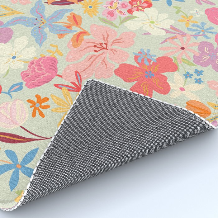 Modern Flowers Rug Gallery Image 4