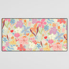 Modern Flowers Desk Mat Gallery Image 3