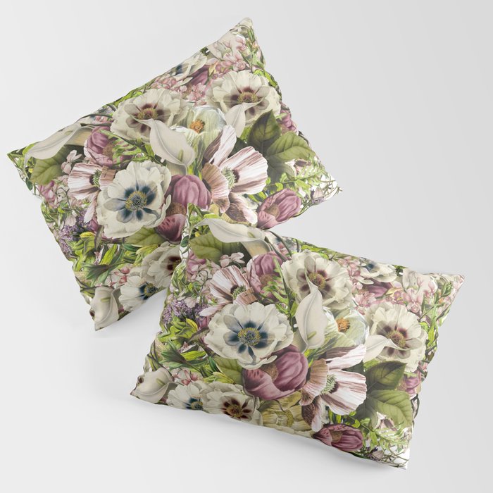 Messina Vintage Floral Pillow Sham Gallery Image 3