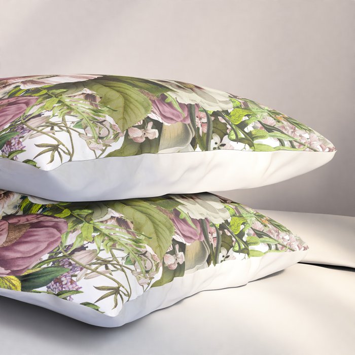 Messina Vintage Floral Pillow Sham Gallery Image 3
