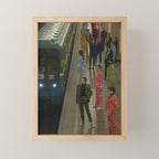 MAGIC PEOPLE VOL.2 - digital artwork by Yana Potter, glitter artist. Style and glam , diamonds.  Mini Art Print Gallery Image 1