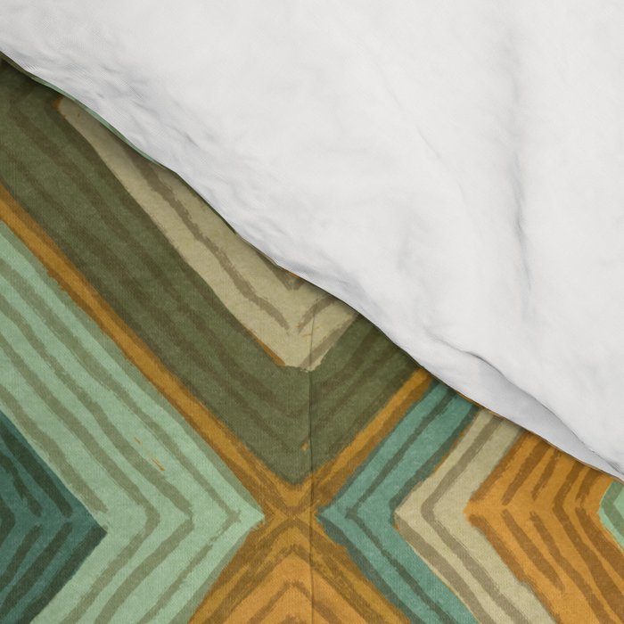 Hand-drawn Quilt #6 Comforter Gallery Image 4