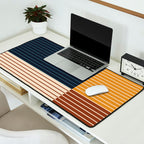 Color Block Line Abstract XIII Desk Mat Gallery Image 2
