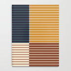 Color Block Line Abstract XIII Notebook Gallery Image 4