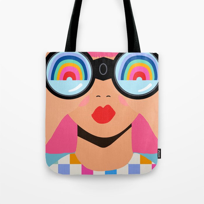Seeking Rainbows - pride Tote Bag Gallery Image 1