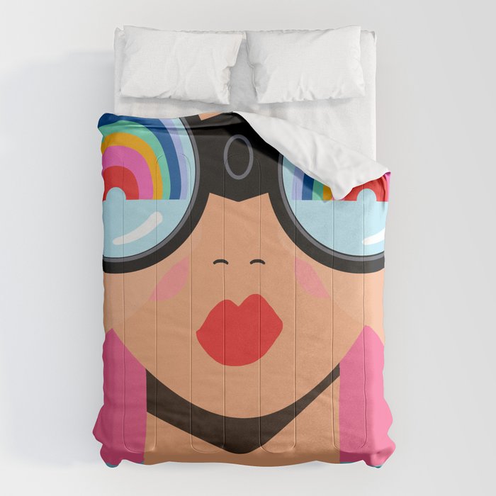 Seeking Rainbows - pride Comforter Gallery Image 6