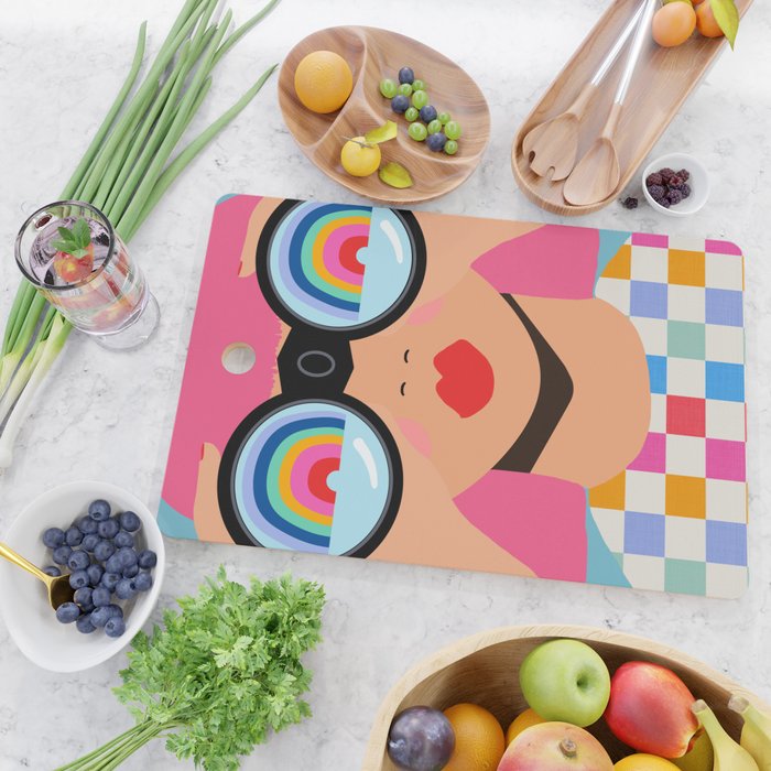 Seeking Rainbows - pride Cutting Board Gallery Image 2