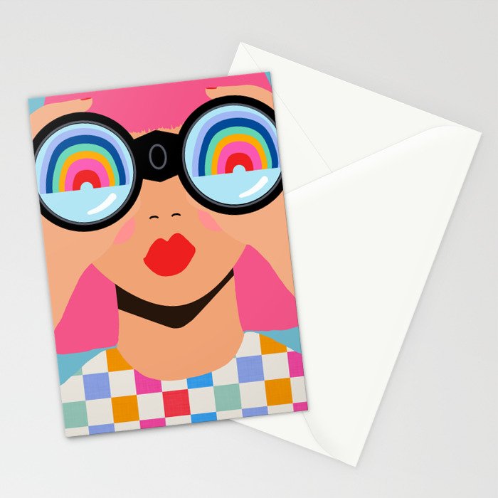 Seeking Rainbows - pride Stationery Card Gallery Image 2