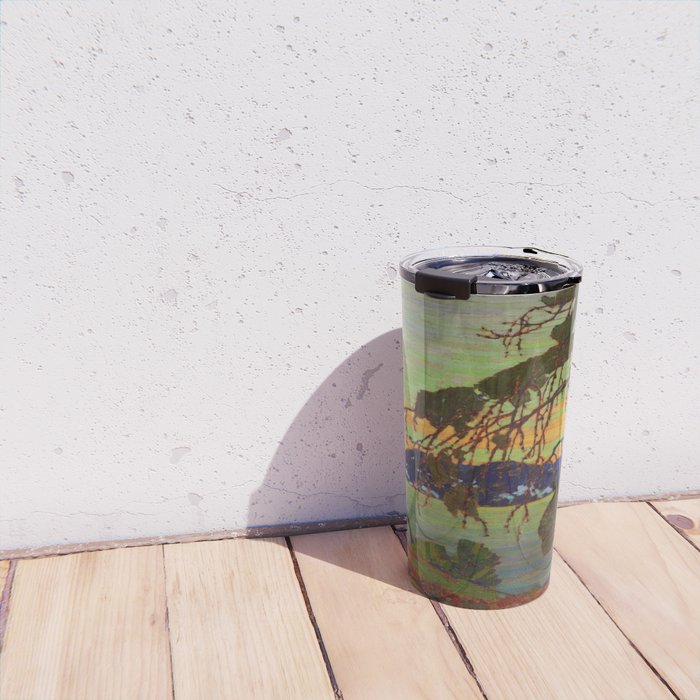 Tom Thomson The Jack Pine 1916-1917 Canadian Landscape Artist Travel Mug Gallery Image 4