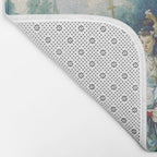 Le Jardin Chinois by François Boucher Bath Mat Gallery Image 2