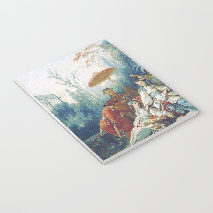 Le Jardin Chinois by François Boucher Notebook Gallery Image 3