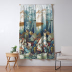 Le Jardin Chinois by François Boucher Window Curtain Gallery Image 5
