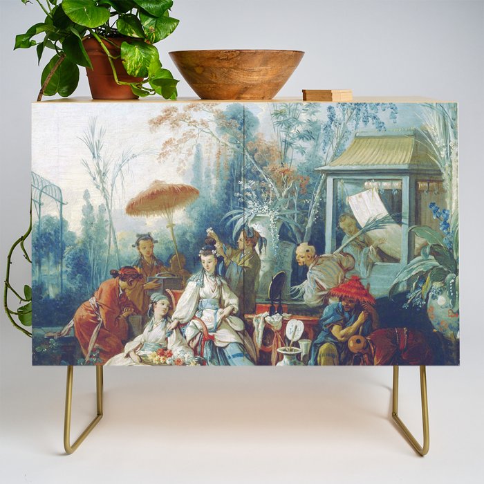 Le Jardin Chinois by François Boucher Credenza Gallery Image 1