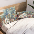 Le Jardin Chinois by François Boucher Pillow Sham Gallery Image 2