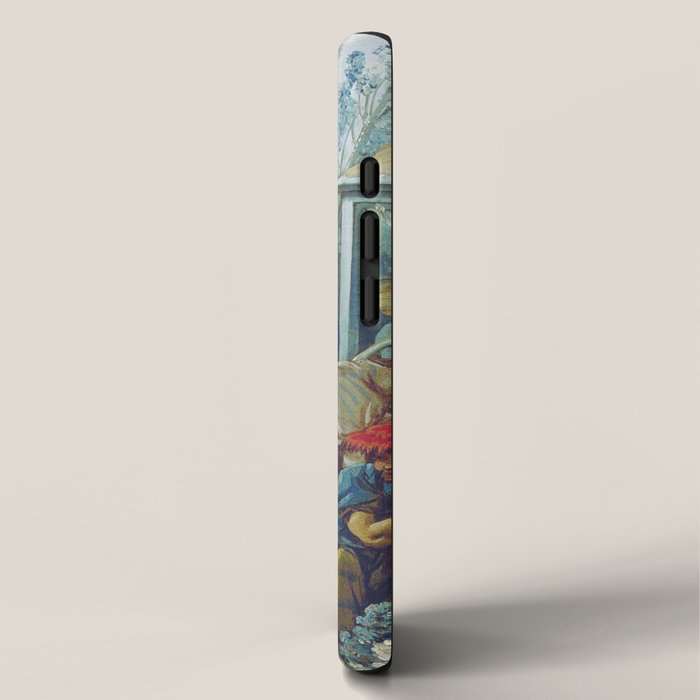 Le Jardin Chinois by François Boucher iPhone Case Gallery Image 2
