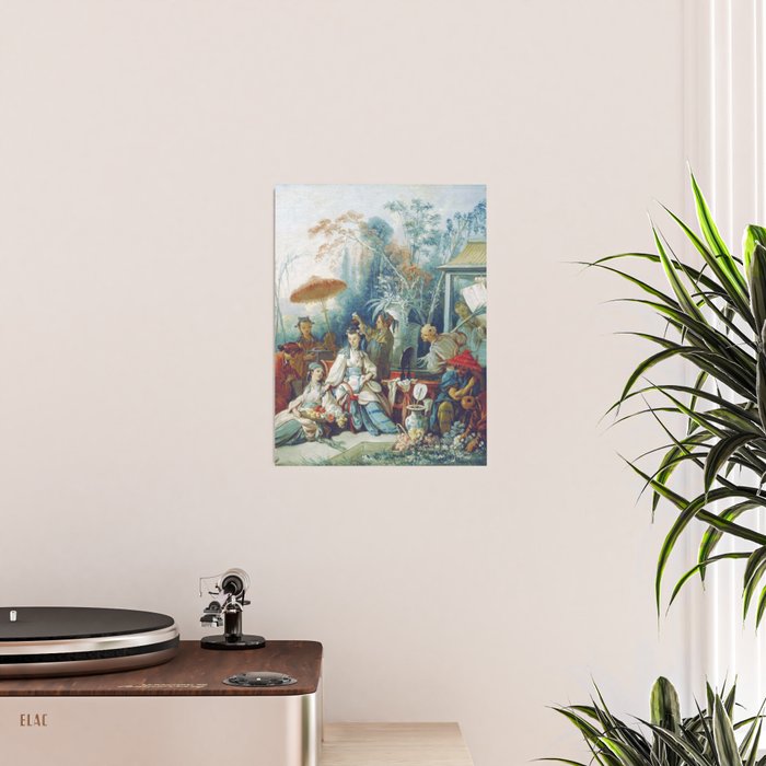 Le Jardin Chinois by François Boucher Poster Gallery Image 2