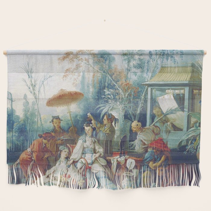 Le Jardin Chinois by François Boucher Wall Hanging Gallery Image 1