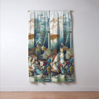 Le Jardin Chinois by François Boucher Window Curtain Gallery Image 3