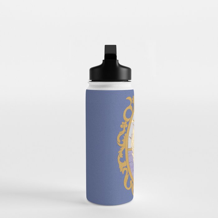 Whimsical Swan with Bow Cottagecore Fairytale Storybook Nursery Wall Art Water Bottle Gallery Image 3