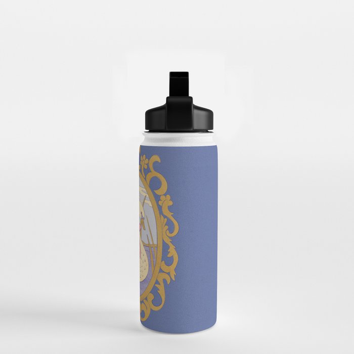Whimsical Swan with Bow Cottagecore Fairytale Storybook Nursery Wall Art Water Bottle Gallery Image 2