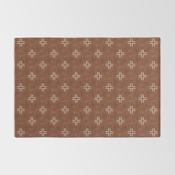 mudcloth crosses - brandywine Rug Gallery Image 2
