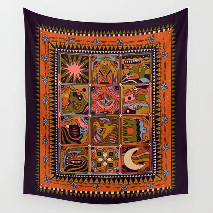 Flock Wall Tapestry Gallery Image 4