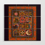 Flock Wood Wall Art Gallery Image 1