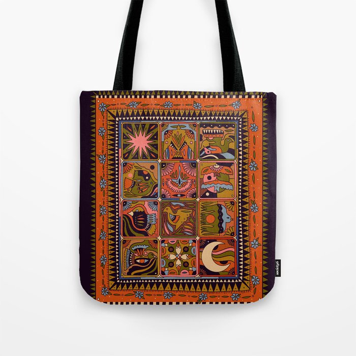 Flock Tote Bag Gallery Image 1