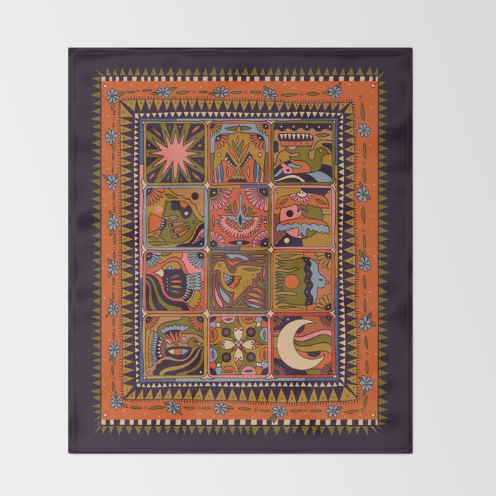 Flock Throw Blanket Gallery Image 2