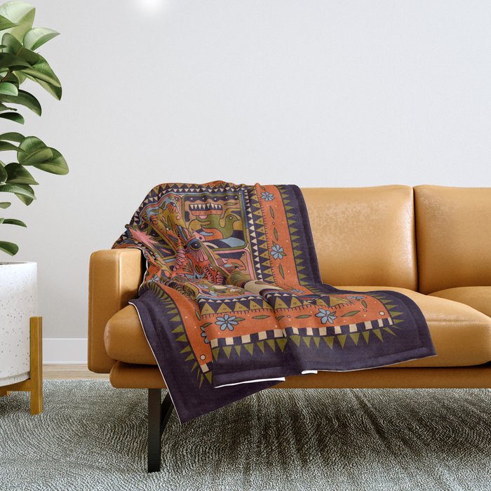 Flock Throw Blanket Gallery Image 1