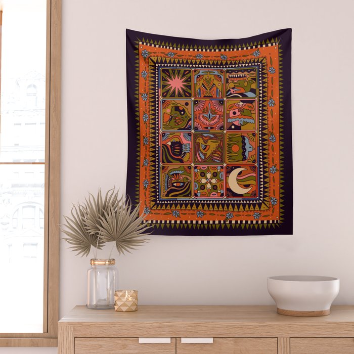 Flock Wall Tapestry Gallery Image 2