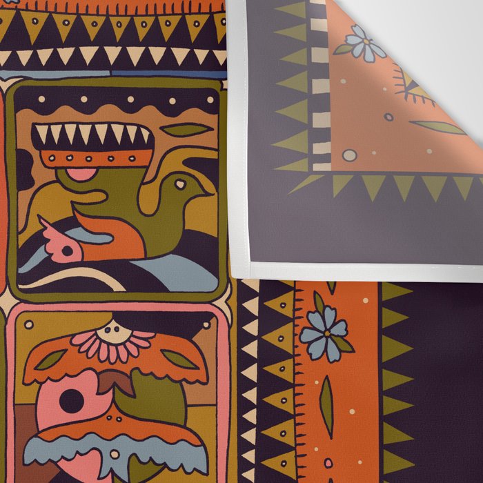 Flock Wall Tapestry Gallery Image 3