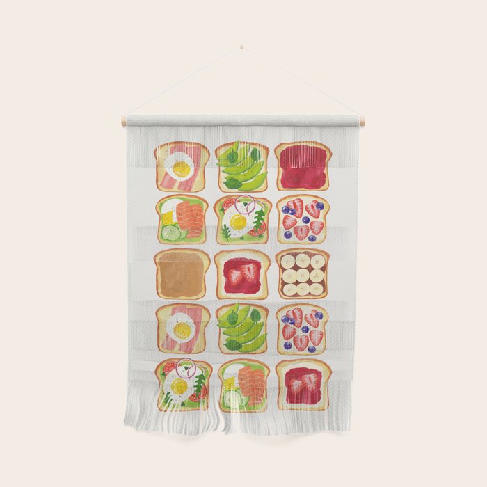 The Toast Club: Brunch Art Wall Hanging Gallery Image 1